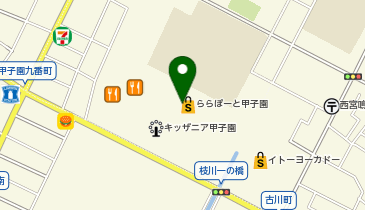 Gapストア ららぽーと甲子園店の地図画像