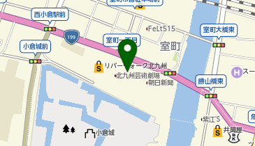 Gapストア リバーウォーク北九州店の地図画像