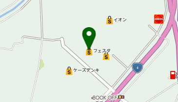ウェディングコンシェルジュ結 ゆい ショッピングモールフェスタ店の地図画像