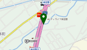 とんかつ勝烈亭 東バイパス保田窪店の地図画像