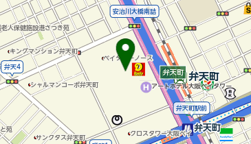 BLUE SEAL(ブルー シール) 大阪ベイタワー店の地図画像