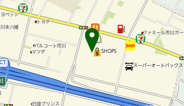 北海道そば さくら 市川店の地図画像