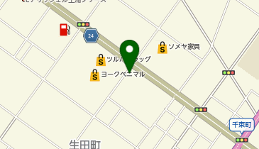 KITCHEN One mile(キッチン ワン マイル)の地図画像