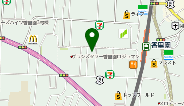 炭焼ビストロ siba(シバ)の地図画像