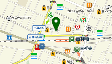 東京レジャーランド 吉祥寺店の地図画像