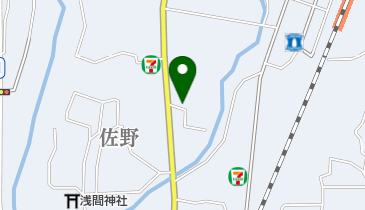 スーパーコインランドリー洗濯村 佐野店の地図画像