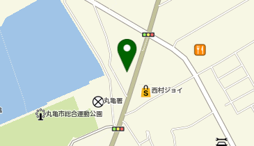 餃子の香月 丸亀店の地図画像