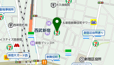 ひとりしゃぶしゃぶ七代目松五郎 新宿東宝ビル店の地図画像