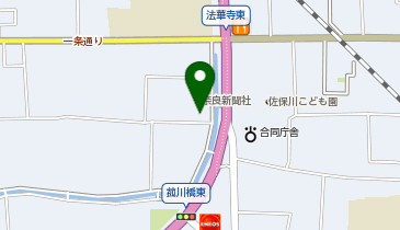 スカイセブンモバイル 奈良店の地図画像