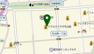 韓国倉庫 鹿児島店の地図画像