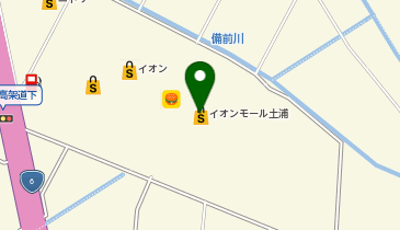 HEART MARKET イオン土浦店の地図画像