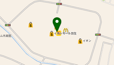 HEART MARKET イオンモール羽生店の地図画像