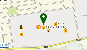 HEART MARKET イオンモール日の出店の地図画像