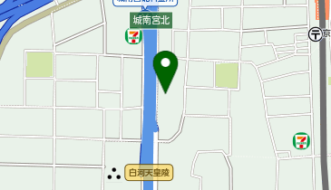 カワサキプラザ京都南店の地図画像