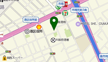 ショウエイスポーツクラブ みなとの地図画像