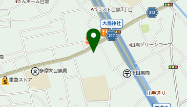 ヤマハエレクトーンシティの地図画像