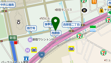 ゴルフパフォーマンス 新宿365店の地図画像