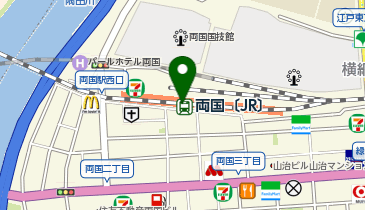 かぶら屋 両国店の地図画像