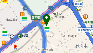 フジエテキスタイルショールーム 東京の地図画像