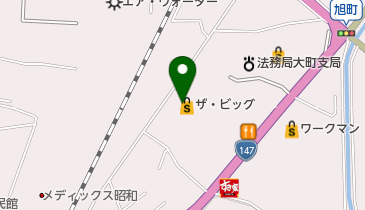 TOMOEYA(トモエヤ)クリーニング ザ・ビッグ信濃大町店の地図画像