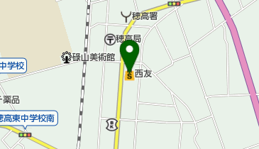 TOMOEYA(トモエヤ)クリーニング 西友穂高店の地図画像