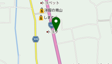 TOMOEYA(トモエヤ)クリーニング 穂高147号店の地図画像