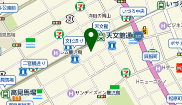 nouer(ヌエール) センテラス天文館店の地図画像
