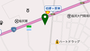 TOMOEYA(トモエヤ)クリーニング 西友塩尻西店の地図画像