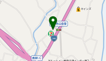 花筏 板前割烹和食の地図画像