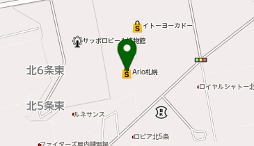 こども英会話 ヒルトップ アリオ札幌校の地図画像