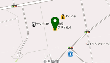 わくわく広場 アリオ札幌店の地図画像