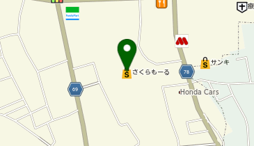 バタチキホーム さくらもーる店の地図画像