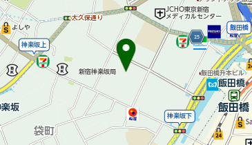豊洲場外食堂魚金 神楽坂店の地図画像