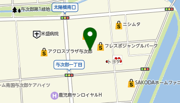 FIT-EASY(フィット イージー) フレスポジャングルパーク店の地図画像