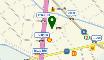 焼肉 芳扇の地図画像