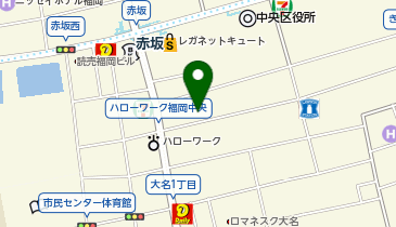 稚加榮茶寮(チカエサリョウ) 大名本店の地図画像
