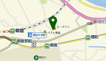 くそオヤジ最後のひとふり 高知朝倉店の地図画像