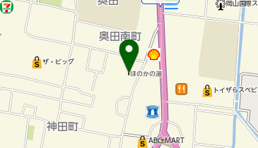 後楽温泉 ほのかの湯 ドリンクコーナーの地図画像