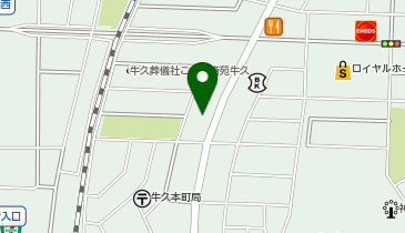 ゼンリン地図　牛久市 茨城県牛久市の地図 | いつもNAVI
