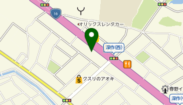 アルファサポート代行 深作支店の地図画像