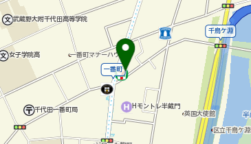 エイチエムアプリケーション株式会社の地図画像
