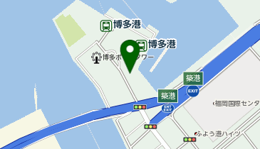 ベイサイドライブホール BY ACTIVE HAKATA(バイ アクティブ ハカタ)の地図画像