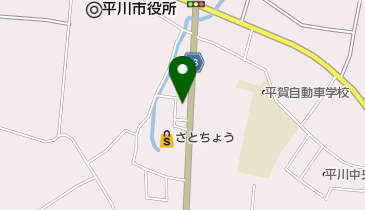 ランドリーム平賀店の地図画像