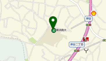 横浜商科大学 つるみキャンパスの地図画像