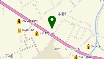 コインランドリー宮崎ドライ 能代中柳店の地図画像