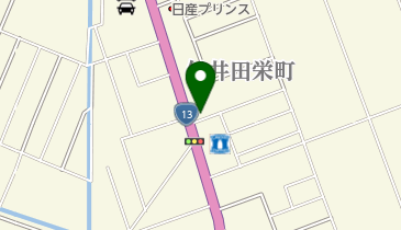 ランドリーム仁井田店の地図画像