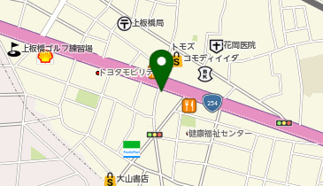 麻雀ハウスベイブの地図画像