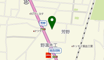 クスリのアオキ 松本芳野店の地図画像