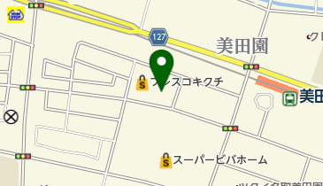 ランドリーム美田園店の地図画像