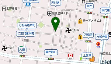 にぎりたて 大須万松寺通店の地図画像